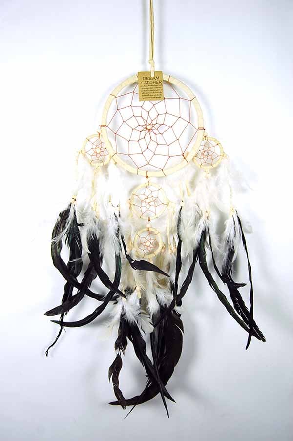 Dream Catcher 4 Circles Natural