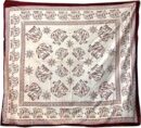 Bedspread Double Elephant Maroon
