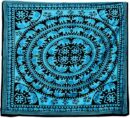 Bedspread Double Elephant Turquoise