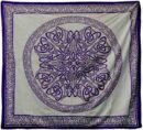 Bedspread Double Mandala Purple