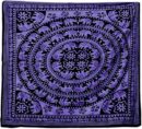 Bedspread Single Elephant Purple