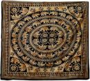 Bedspread Single Elephant Mustard