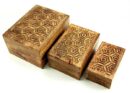Box Wood Circles Set Of 3