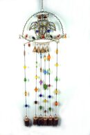 Wind Chime Owl On Perch