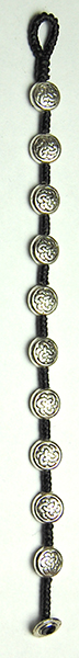 Bracelet Black Cord Celtic