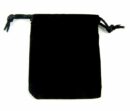 Pouch Velvet Black L9XW6cm 5pcs