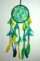 Dream Catcher Crochet Green