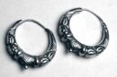 Silver Earring Claddagh Style