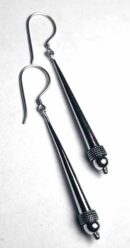 Silver Earring Long Point