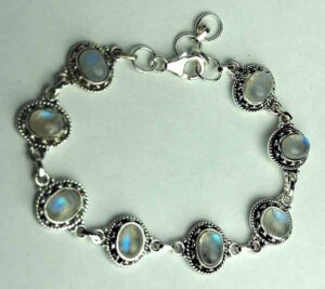 Silver Bracelet Rainbow