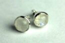 Silver Earring Stud Rainbow