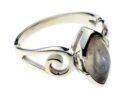 Silver Ring Rainbow Cab
