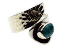 Silver Ring Turquoise Oval