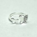 Silver Ring Butterflies