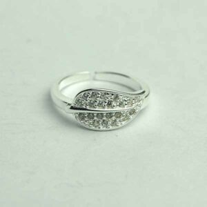 Silver Ring Leaf