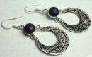 Silver Earring Lapis