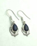 Silver Earring Lapis