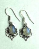 Silver Earring Rainbow