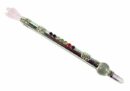 Healing Stick Metal Rose Quartz 20cm