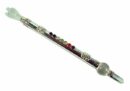 Healing Stick Metal Clear Quartz 20cm