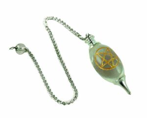 Pendulum Clear With Pentagram