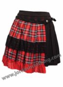 Dark Star Skirt Black And Red