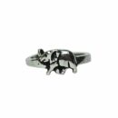 Silver Toe Ring Elephant