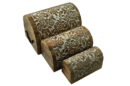 Chest Wooden Floral Set Of 3