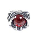Ring Stainless Steel Red Stone