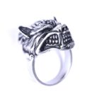 Ring Stainless Steel Wolf