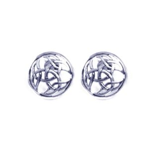 Silver Earring Stud Celtic