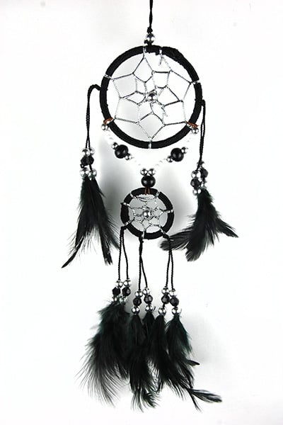 Dream Catcher Black 6cm