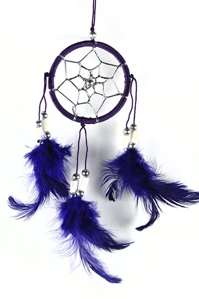 Dream Catcher Bone Purple