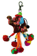 Keyring Elephant With Beads
