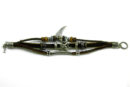 Bracelet Leather Wing Charm