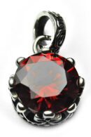 Pendant Stainless Steel Red