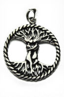 Silver Pendant Tree Of Love