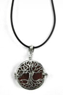 Pendant Caged Carnelian Tree