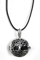 Pendant Caged Onyx Tree