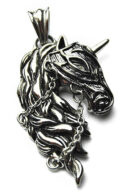 Pendant Stainless Steel Horse
