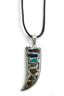 Pendant Horn Chakra Stones