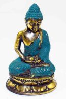 Buddha Metal Gold And Turquoise
