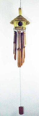 Wind Chime Wooden Hut