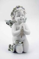 Cherub On Knees Praying Ivory