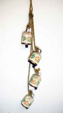 Decoration Iron Bells Floral