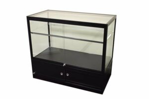 Aluminium Glass Display Counter 1200X600X1050mm SBT2 Code 99085