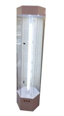 Display Cabinet Hexagonal LED