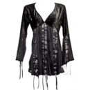 Blouse Black Lace Size 12