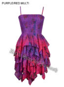 Jordash Dress Purple And Red