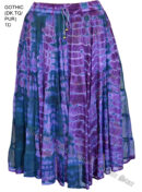 Skirt Green Georgette Size 12